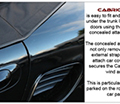 Audi TT 2006-2014 Cabrio Shield® Secure Concealed Attachment System