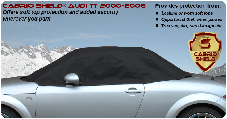 Audi TT 2000-2006 Cabrio Shield® Soft Top Protection