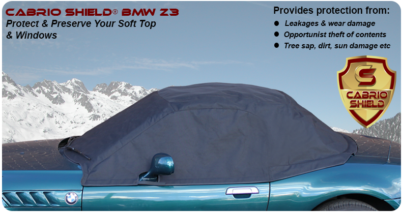 BMW Z3 1998-2003 Cabrio Shield® Soft Top Protection