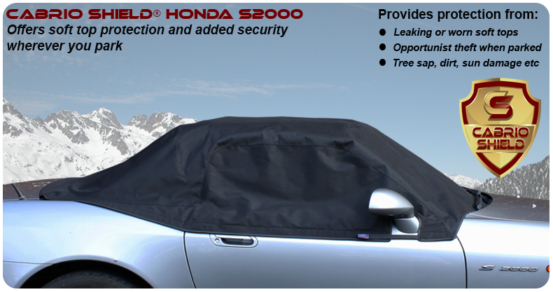 Honda S2000 1999-2009 Cabrio Shield® Soft Top Protection