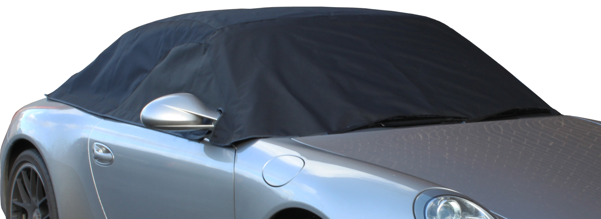Porsche 911 997 with Cabrio Shield® soft top cover fitted