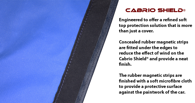 Cabrio Shield® - Magnetic Edges