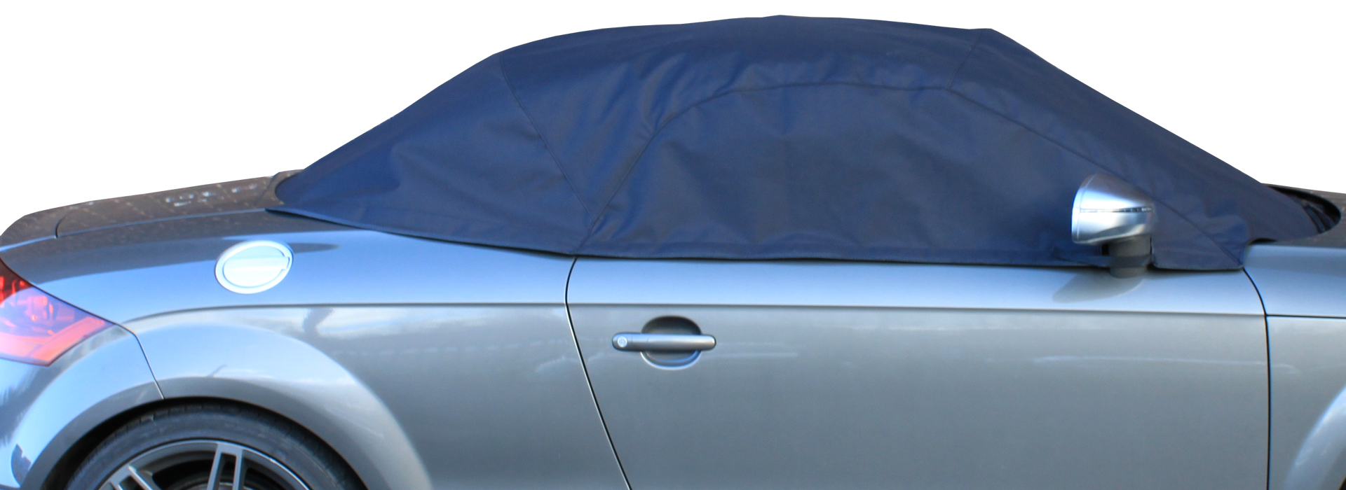 Audi TT Mk2 with Cabrio Shield® soft top cover fitted
