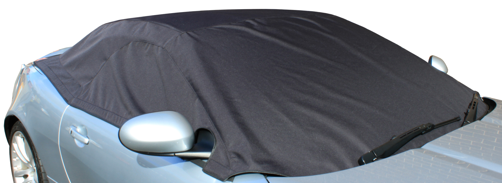 Jaguar XK X150 with Cabrio Shield® soft top cover fitted