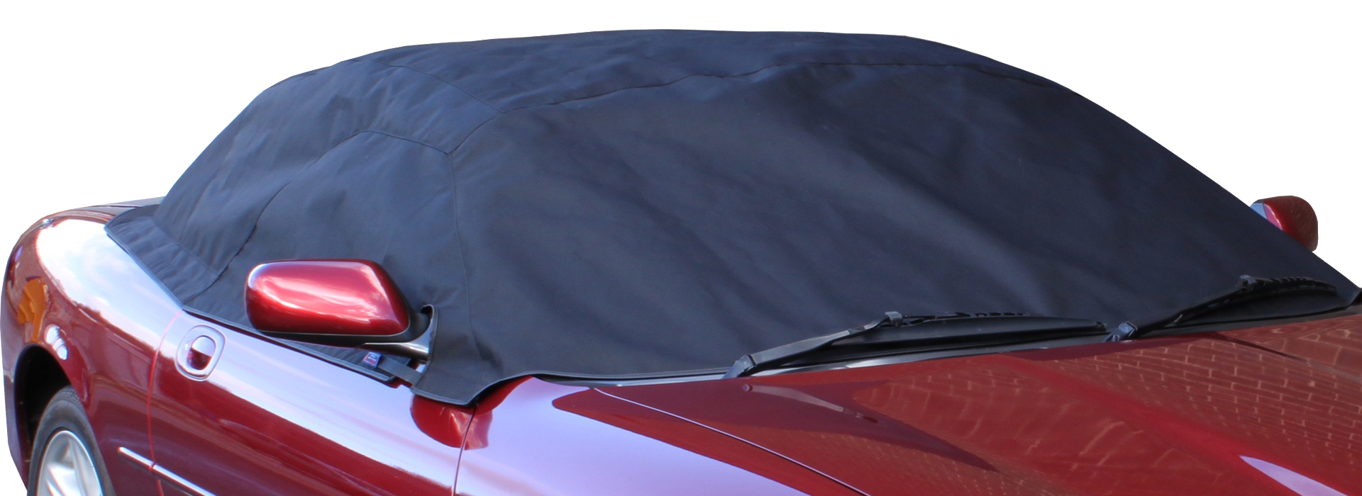 Jaguar XK8 X100 with Cabrio Shield® soft top cover fitted