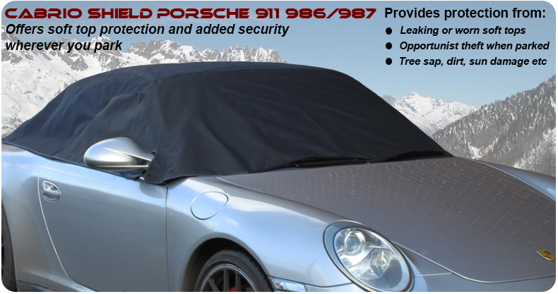 Porsche 911 1999-2012 986 & 987 Cabrio Shield® Soft Top Protection